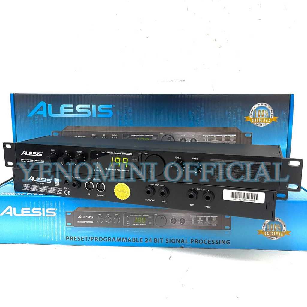 RB Effect Vocal Alesis Microverb 4 Original Made in USA Original asli Made USA