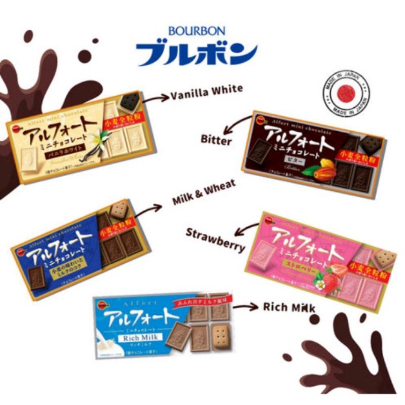 

Bourbon Alfort Mini Chocolate Jepang Halal Viral