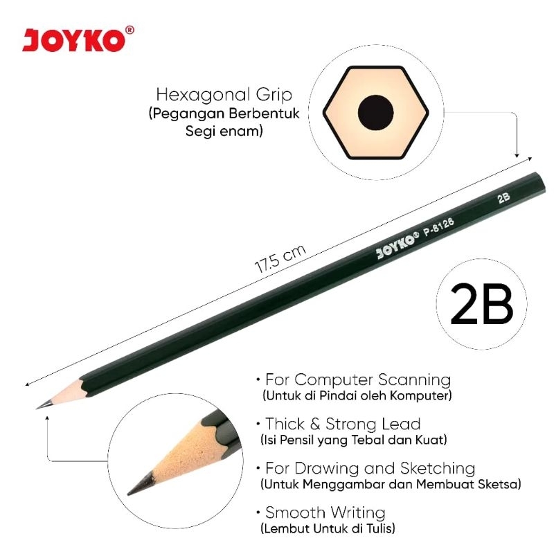 

Pencil Joyko P 88 1Pack