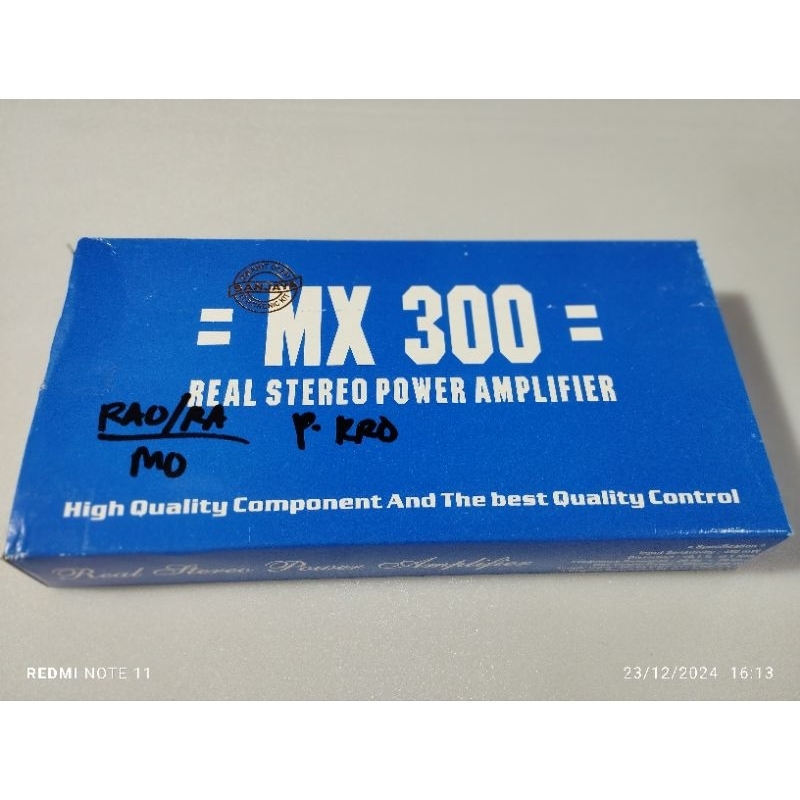 Kit Power Amplifier Stereo MX 300