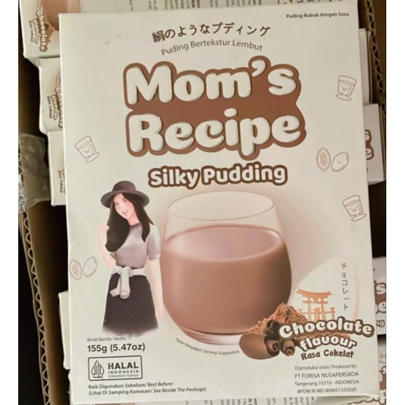 

Mom's Recipe Silky Pudding Chocolate 155gr