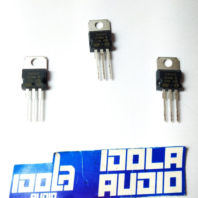 Transistor TIP 41C - 42C ORI | (TR) TIP 41 C TIP 42 C ST