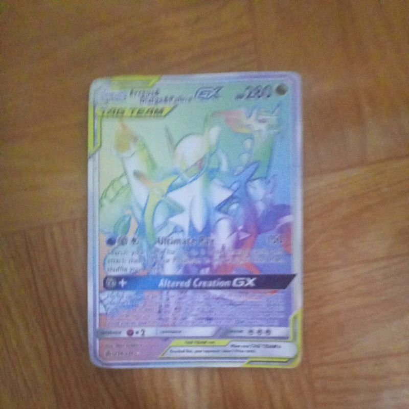 kartu pokemon arceus&dialga&palkia