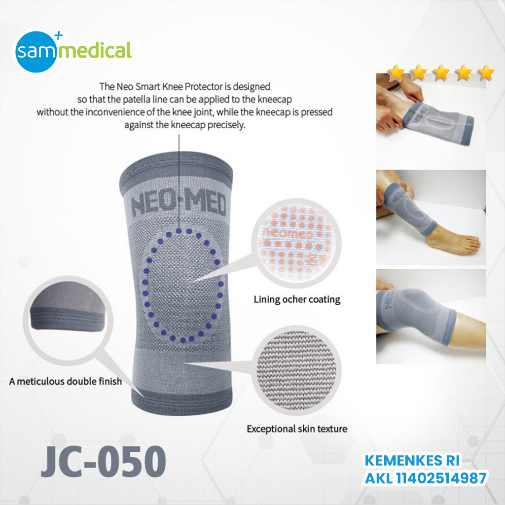 Neomed Knee Support Brace JC 050 / Deker Lutut / Penyangga Lutut / Deker Pelindung Lutut