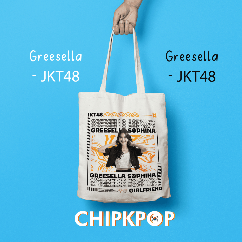 [PAKET SET GREESELLA] [JKT48] I TOTEBAG OSHI GREESELLA JKT 48 FANMADE BISA COD I TOTEBAG JKT 48 OSHI