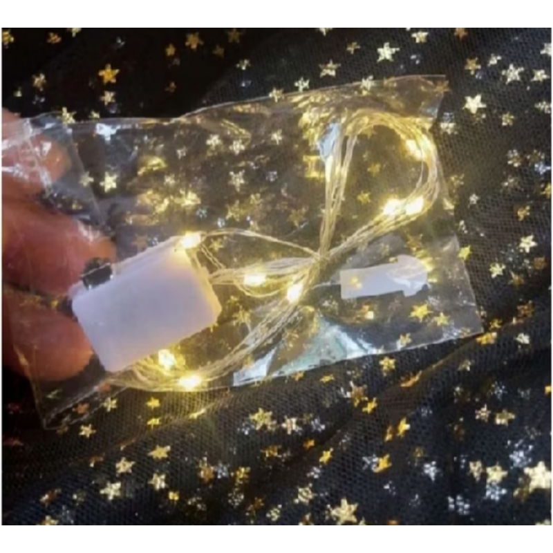 

LAMPU LED KAWAT 2 METER HIASAN BUKET KUE LAMPU KAWAT