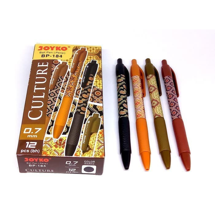 

Pulpen Joyko Culture BP-184 / Ballpen Joyko Batik 0.7mm BP184