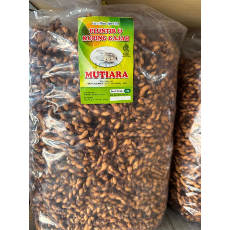 

Pluntir & Kuping Gajah MUTIARA 250gram