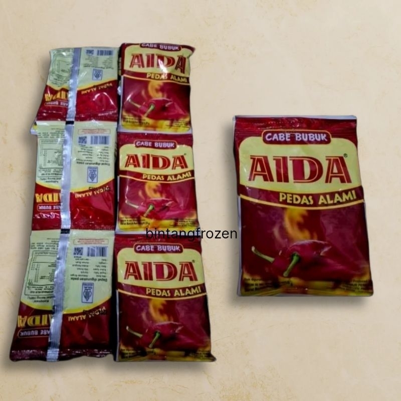 

Bumbu bubuk Cabai AIDA 25g/50g/1kg