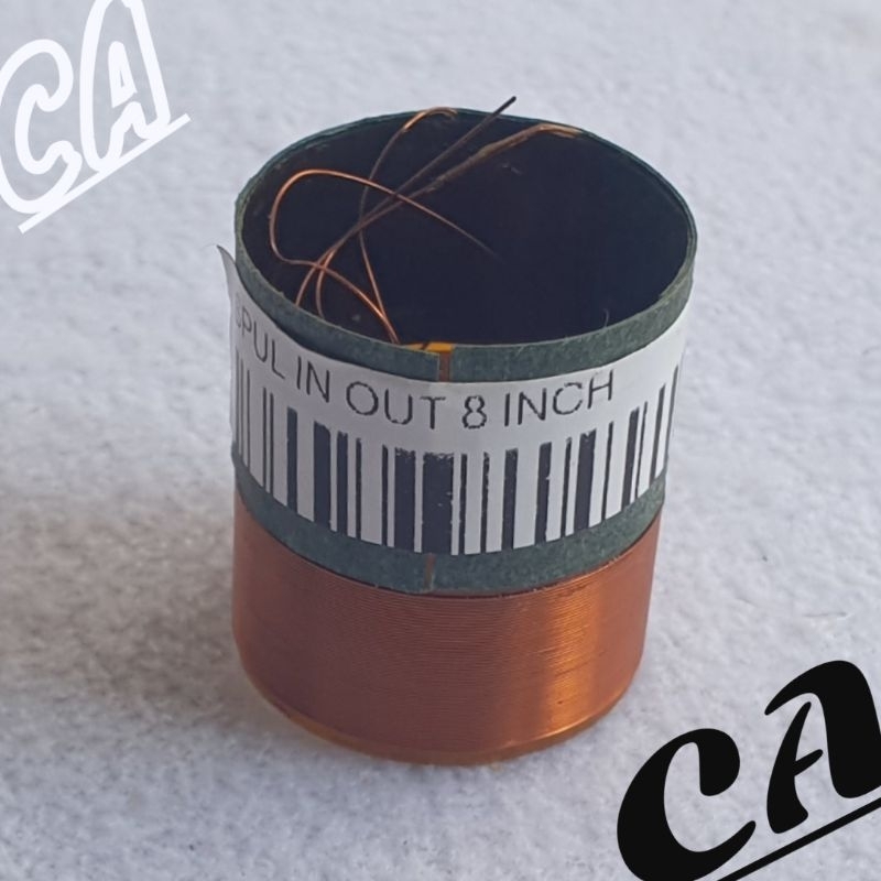 SPUL SPEAKER 8 INCH For SPEAKER 8 INCH IN OUT BALAP KAWAT TEMBAGA HELENIC GERMANY (DM)