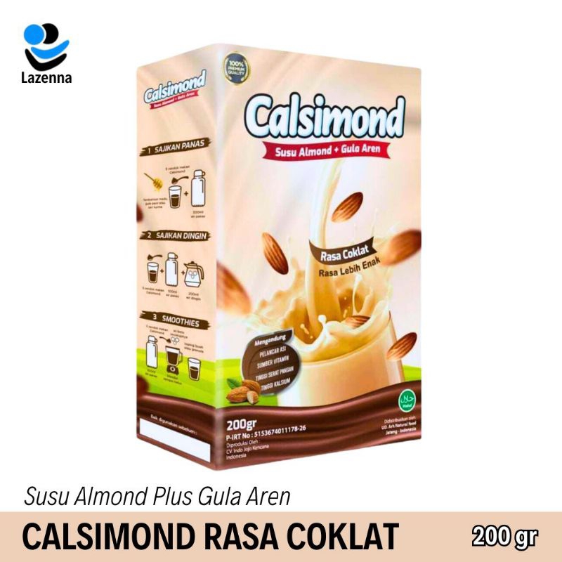 

Calsimond Susu Almond Minuman Pelancar ASI + Gula Aren 200 gr