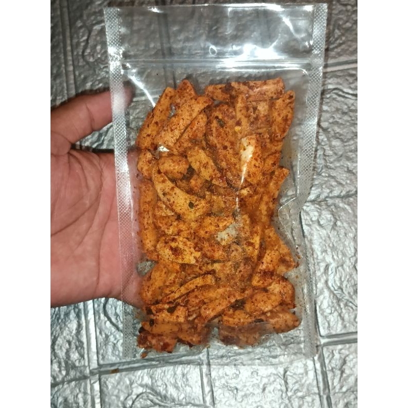 

Basreng pedas daun jeruk 100 gram