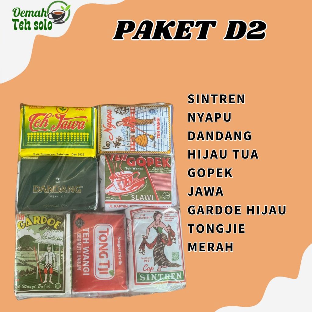 

TEH RACIKAN SOLO PAKET D2 | TEH WEDANGAN SOLO| TEH ANGKRINGAN SOLO | GRATIS RESEP USAHA