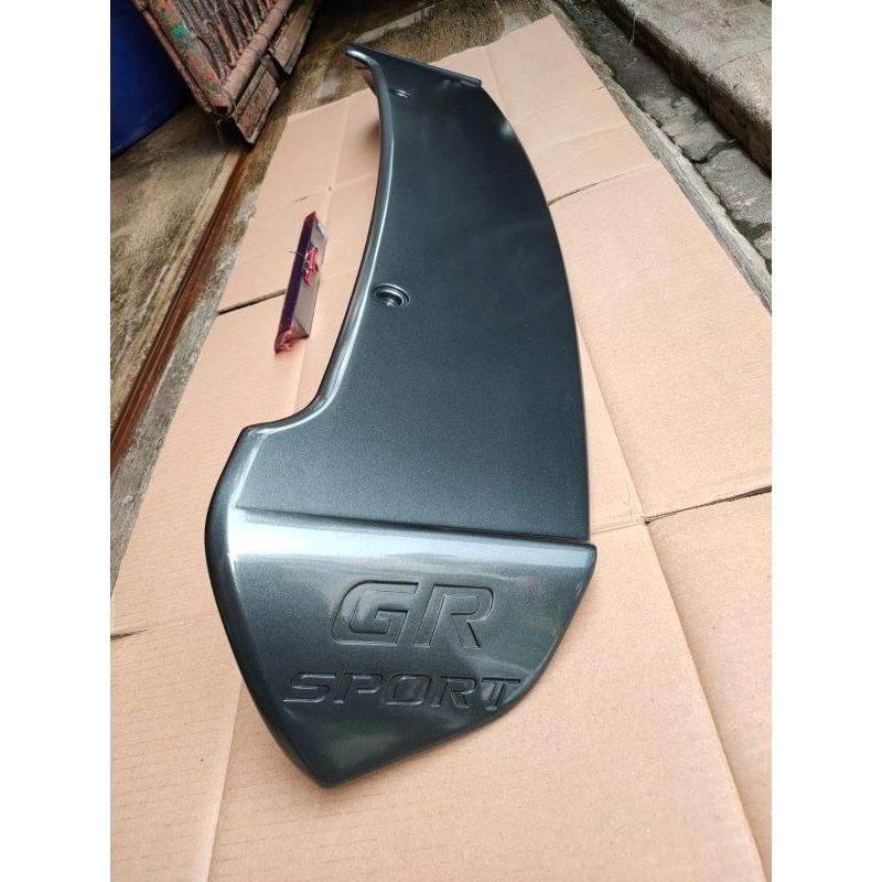 spoiler all new agya gr sport 2023 up plastik abs cat lampu