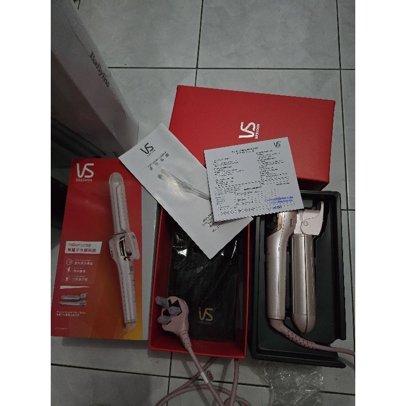 VIDAL SASSOON CATOKAN CURLY LURUS BABYLISS TRAVEL FRIENDLY