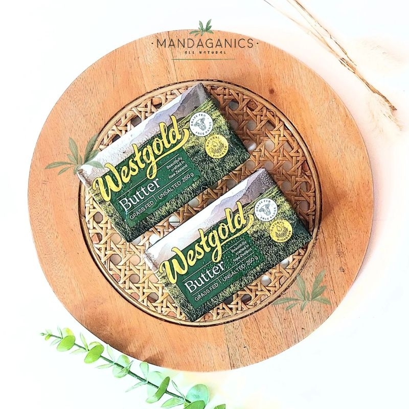 

BUTTER WESTGOLD HALAL MENTEGA GRASS FED NEW ZEALAND UNSALTED BUTTER