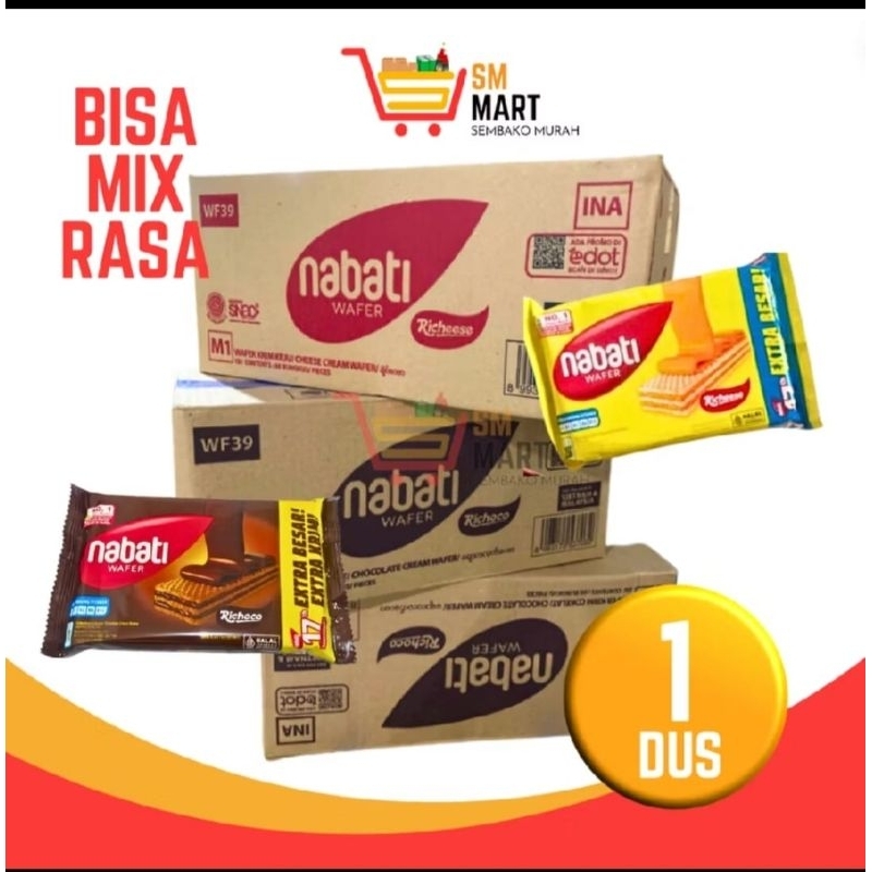 

Nabati Wafer Rasa Bisa MIX