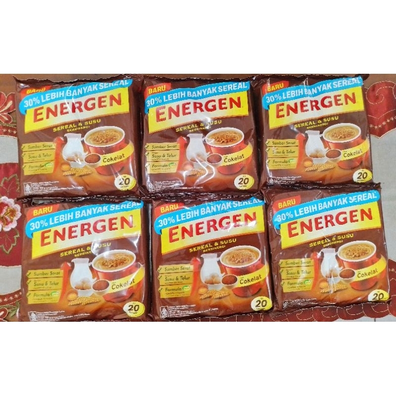 

ENERGEN SEREAL ENERGEN CEREAL ENERGEN ISI 20 SACHET