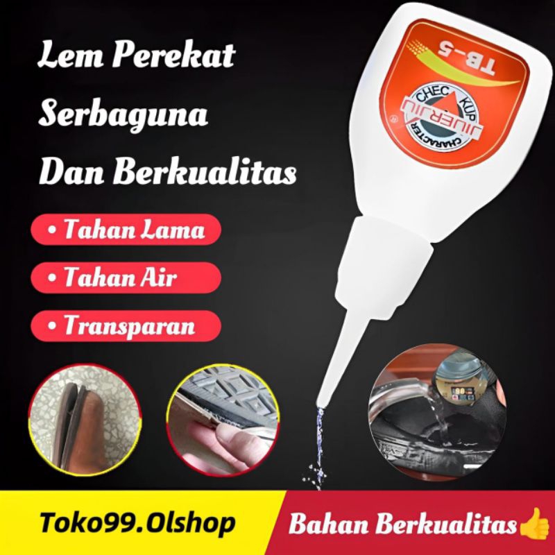 

Lem sepatu kuat tahan Anti air super glue perekat sendal serbaguna