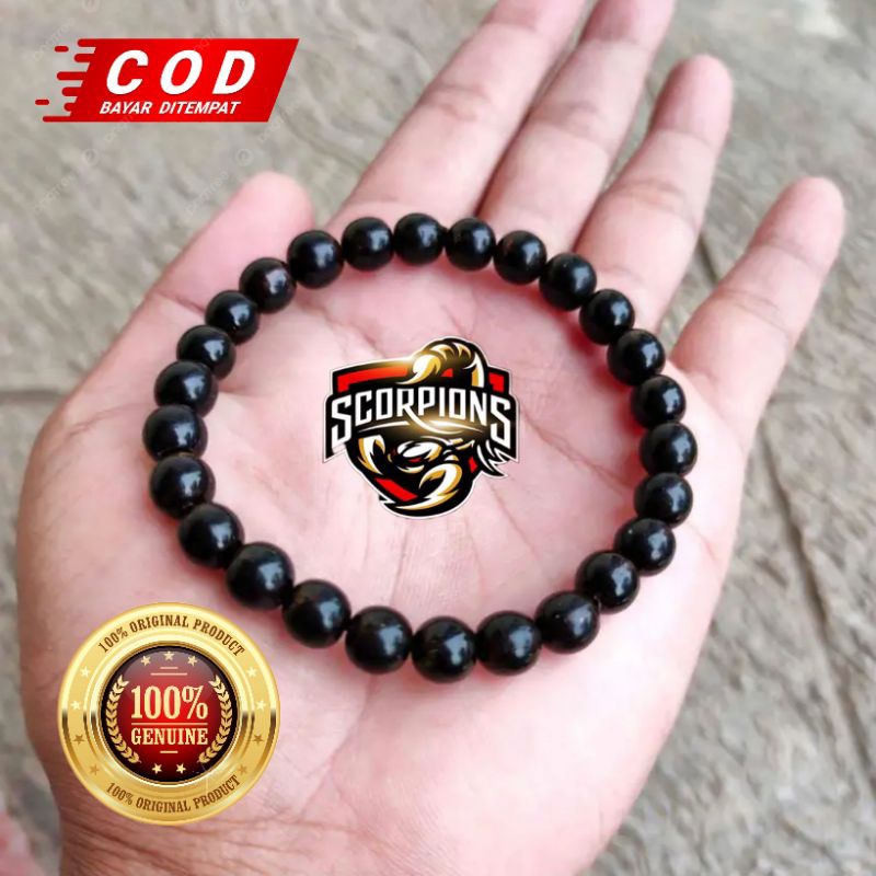 GELANG YUSER AKAR BAHAR TALI ARUS HITAM