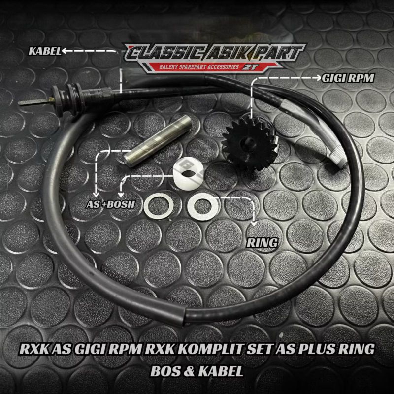 Kabel cable rpm tachometer rx king set gear rpm sepaket rxking rxs
