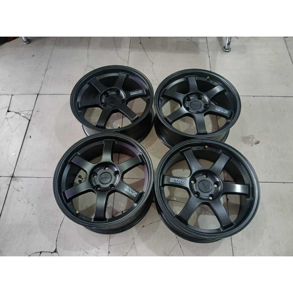 Velg Mobil Seken Racing JDM TE37 Ring 17 Lebar 7 Et40 Pcd 5x114,3