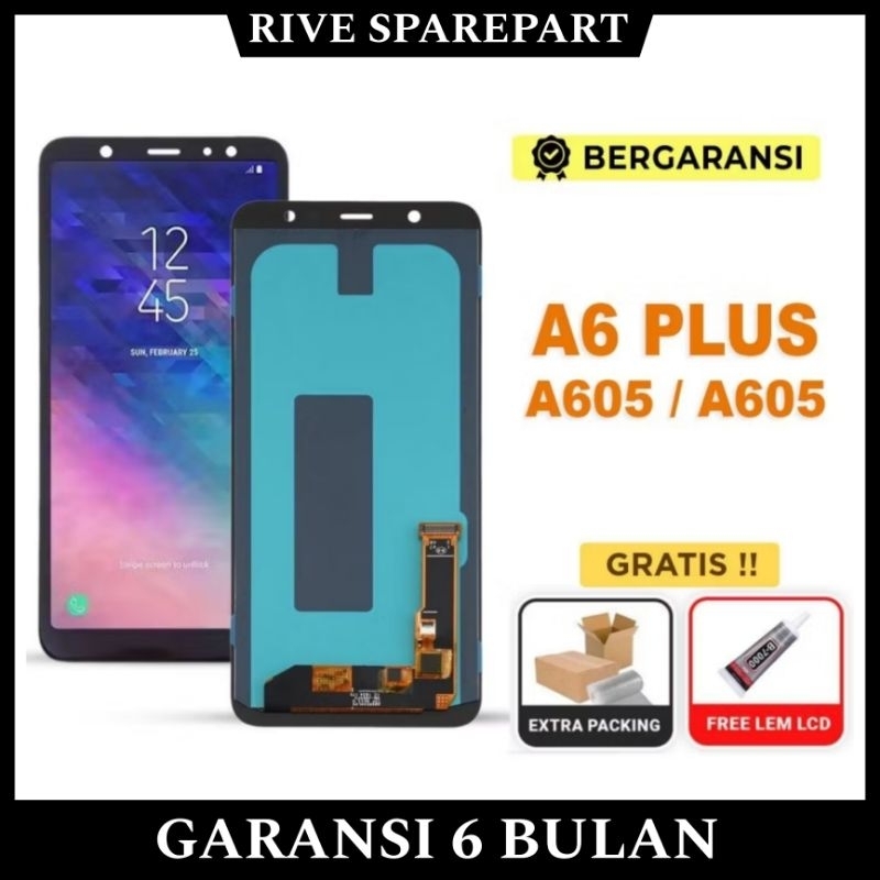 LCD SAMSUNG A6 PLUS / A605 / A605F FULLSET TOUCHSCREEN