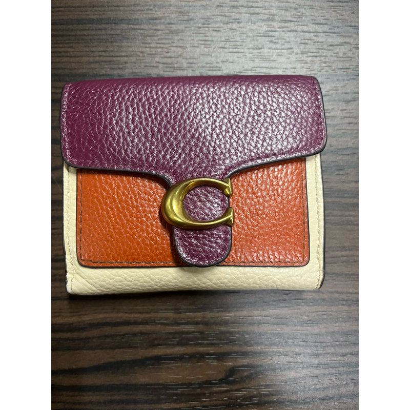 Coach Tabby Small Wallet Colourblock