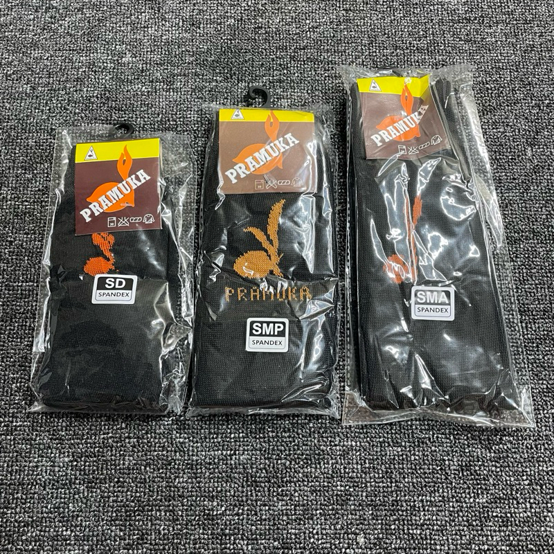 

Kaos Kaki Hitam Logo Pramuka SD SMP SMA