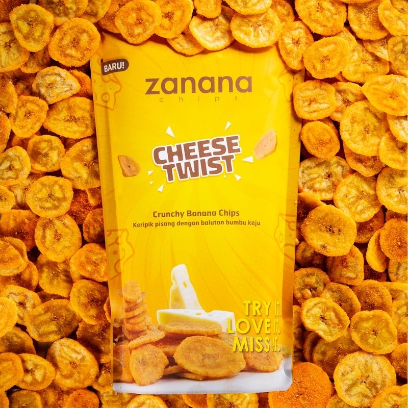 

Zanana Chips - Keripik Pisang Bumbu Tebal & Renyah 80gr Creamy Milk