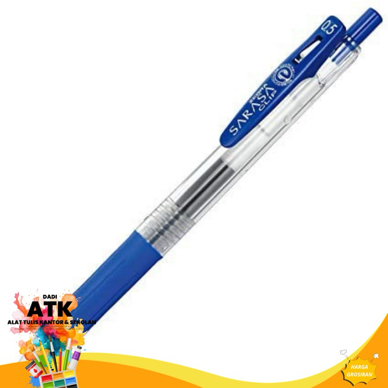 

Zebra Sarasa Gel Pen 0.5 – Pulpen Tinta Biru, Premium & Tidak Luntur