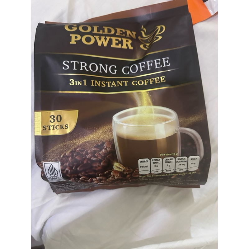 

golden power kopi instan @30