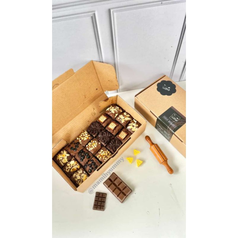 

(BISA DIKIRIM HARI INI/ INSTAN) BROWNIES FUDGY MAMIHYUMMY
