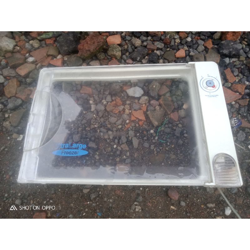 FRAME DAN TUTUP FREEZER KULKAS LG 1 PINTU ORIGINAL COPOTAN