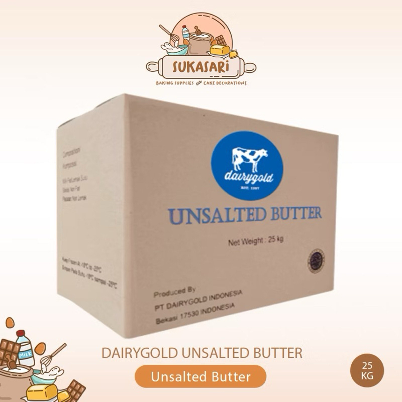 

JUAL RUGI Unsalted Butter Dairygold (Blends of Butter Margarine)