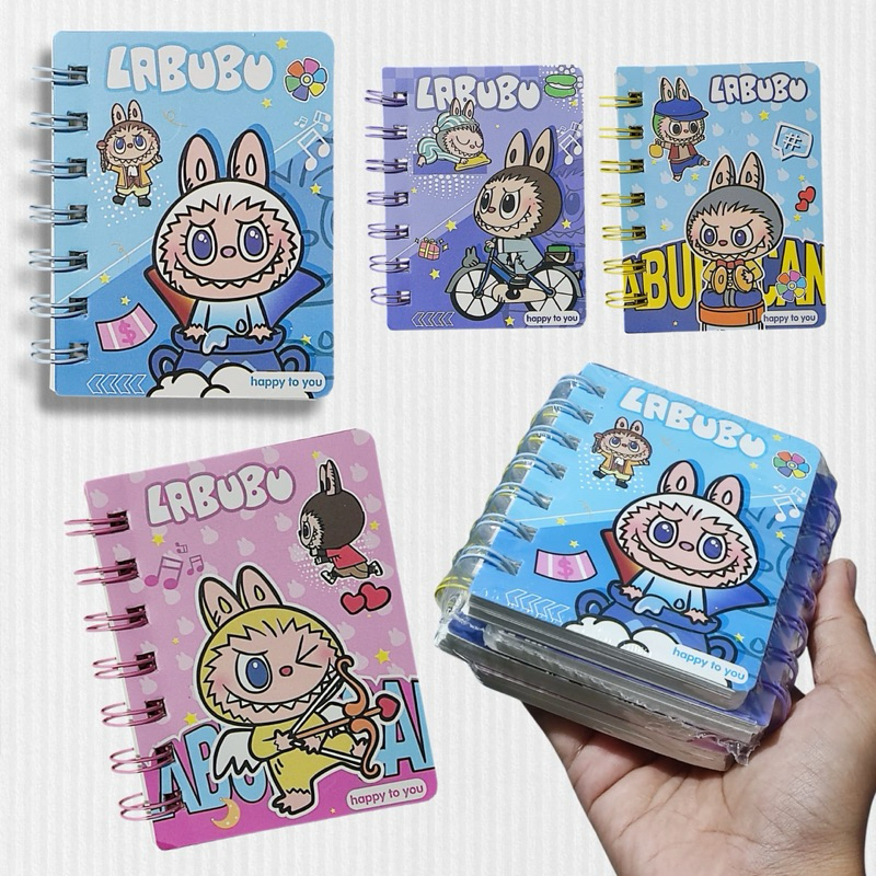 

Buku Tulis Notes Diary Spiral Karakter Labubu Kecil A7 Fancy Notebook Diari ATK Sekolah Kantor