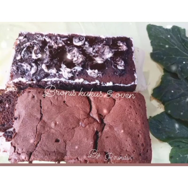 

BROWNIES KUKUS & BROWNIES OVEN COKELAT LEZAT