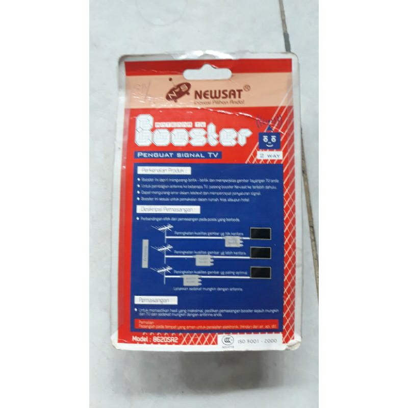 Booster / Penguat Sinyal TV..