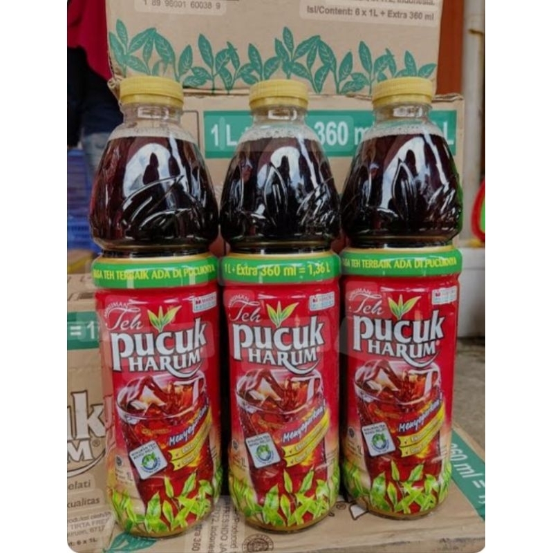 

Teh pucuk 1lt 1 dus / Teh pucuk 1.360ml KHUSUS Dussan