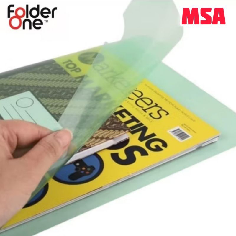 

Map L f4 folio folder one warna /map L warna bening