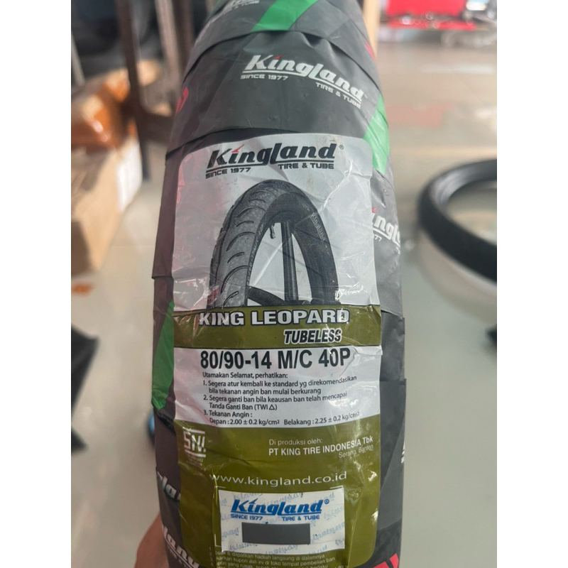 ban tubless kingland matic ring 14