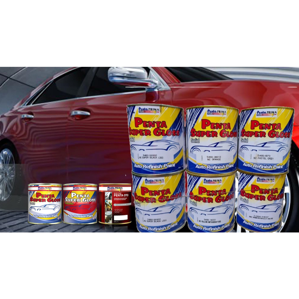 Penta Prima Super Gloss Solid Auto Refinish Paint 200gr
