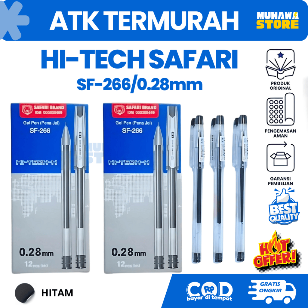 

1 PACK SAFARI BRAND SF 266/PEN HITECH-H SAFARI BRAND MODEL SF266