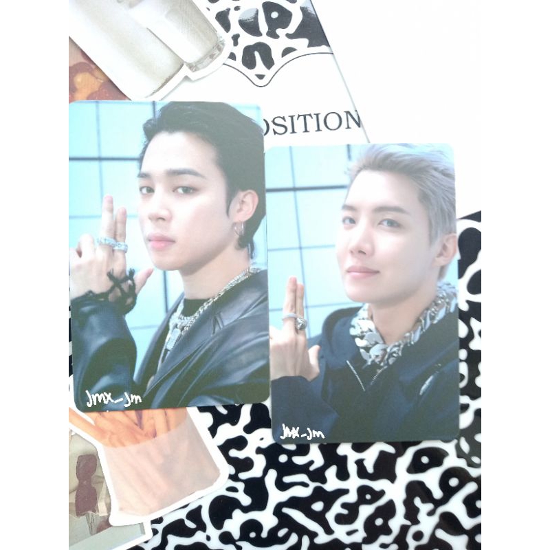 TAKE ALL IN PICT PC PHOTOCARD OFFICIAL BTS JIMIN JHOPE PROOF STANDAR VER