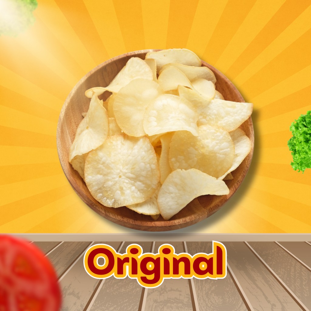 

Keripik Singkong Original (ORI) - (Tanpa Penyedap Rasa)