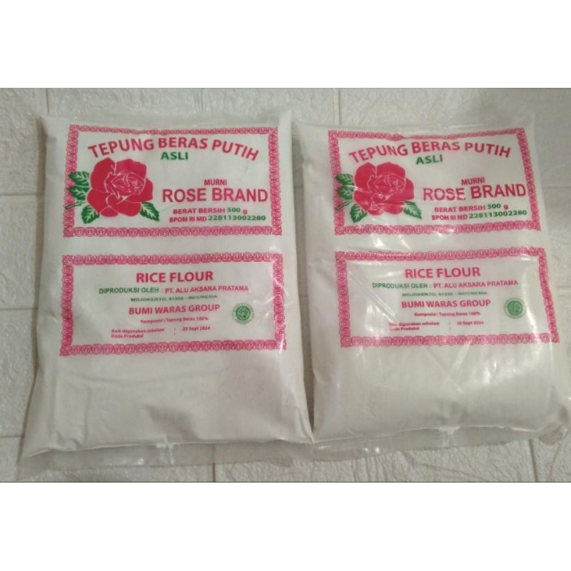 

TEPUNG BERAS 500GR MERK ROSE BRAND