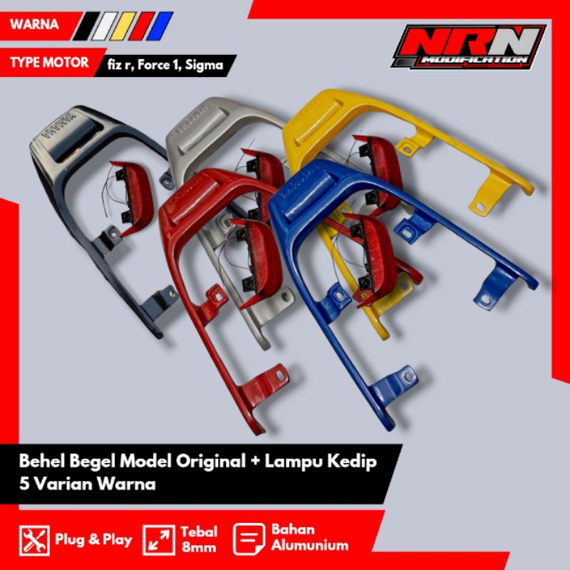 Behel Fiz R Behel Fizr Force 1 Sigma Model Original Set Lampu