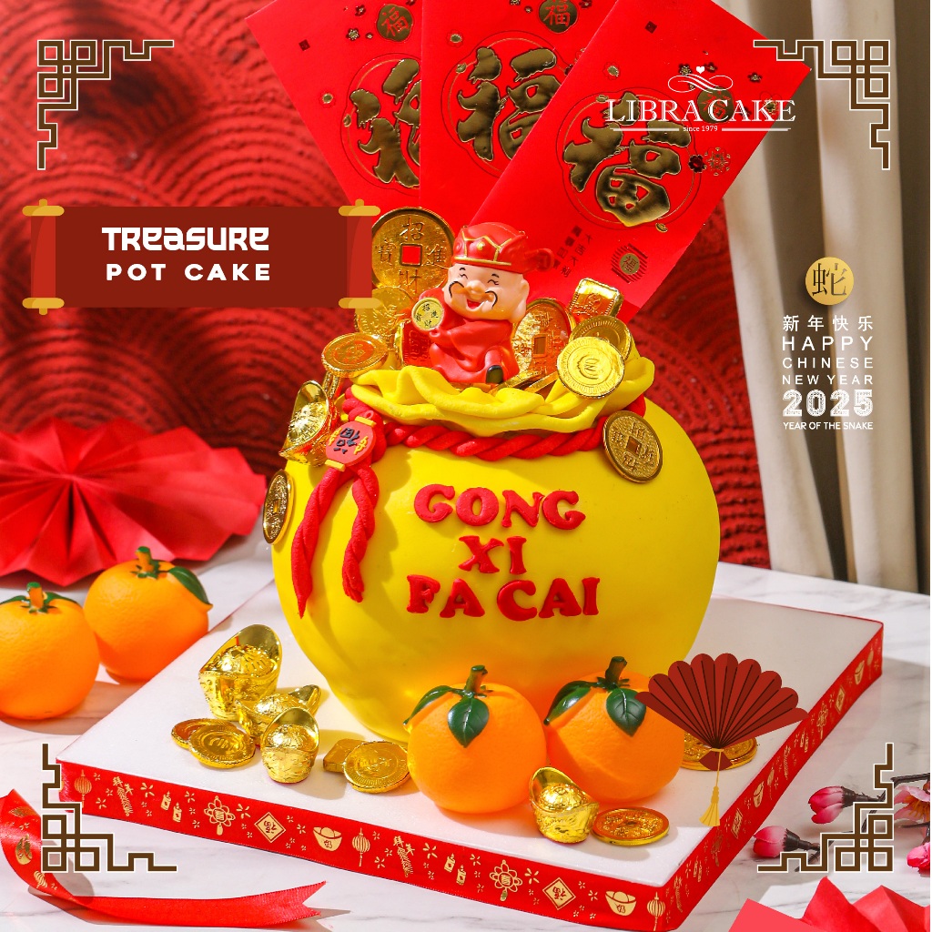 

CNY/Imlek2025/Treasure Pot Cake/Parcel/Hampers