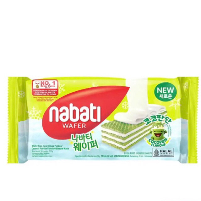 

Nabati Wafer Cocopan 110G