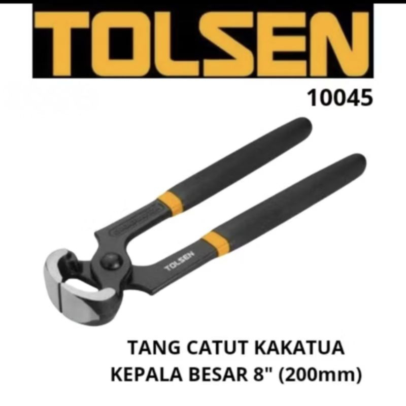 ALUMAGADA TANG CATUT KAKAK TUA 8" BISON KEPALA BESAR TOLSEN 10045